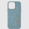 Signatur iPhone 16 Pro Max-etui i denim