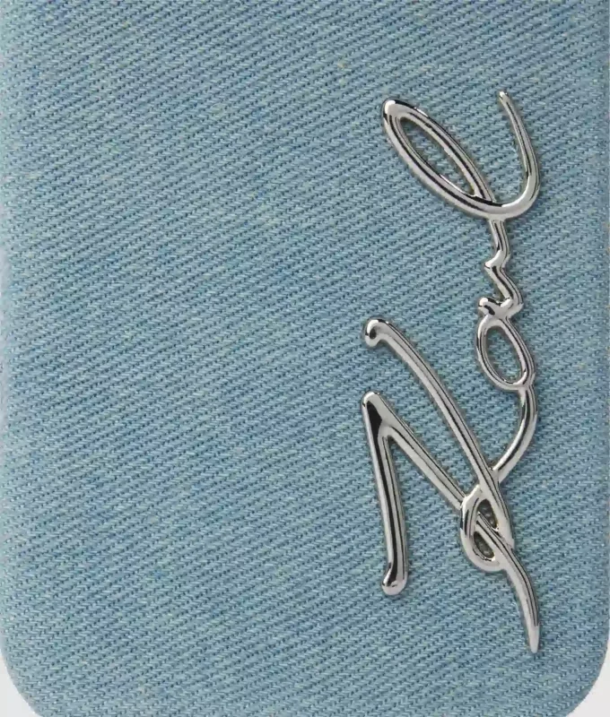 Signatur iPhone 16 Pro Max-etui i denim