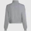 Signatur-loungesweatshirt med glidelås