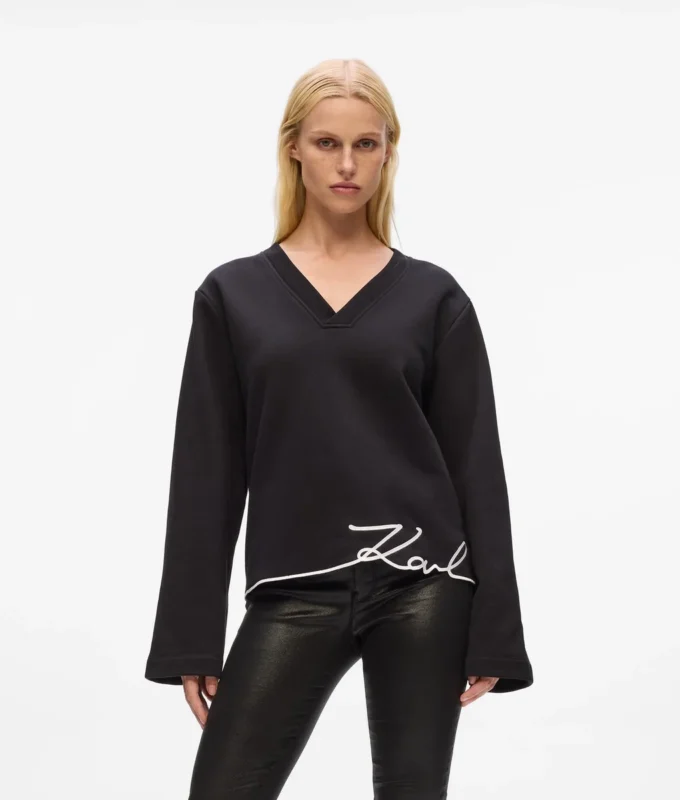 Signatur-sweatshirt