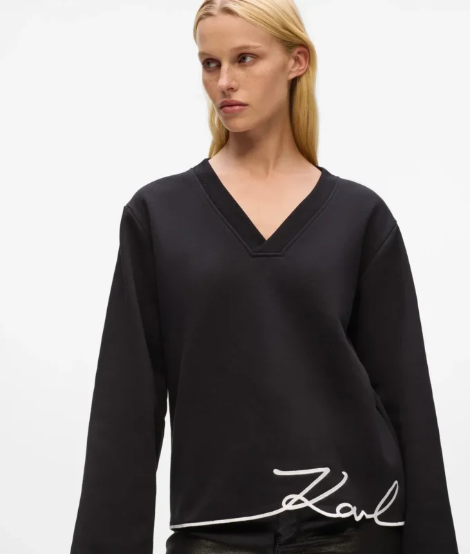 Signatur-sweatshirt