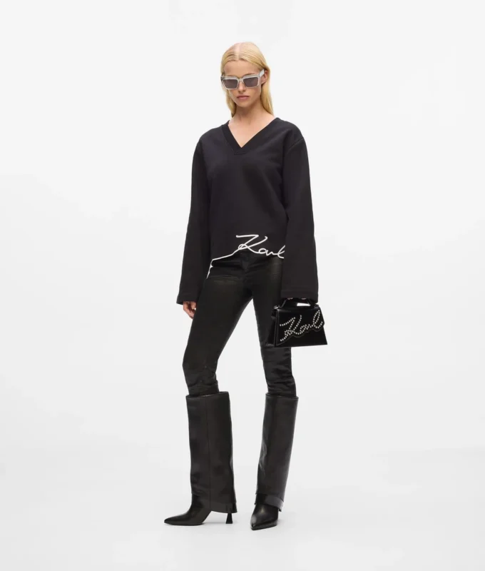 Signatur-sweatshirt