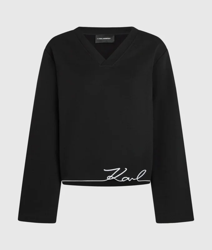 Signatur-sweatshirt