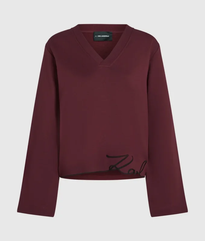 Signatur-sweatshirt