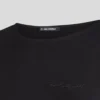 SIGNATURE BOAT NECK RUCHED TOP