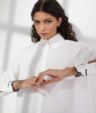 SIGNATURE CUFF SKJORTE