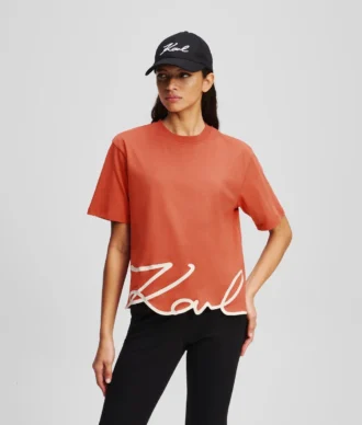 SIGNATURE HEM T-SKJORTE