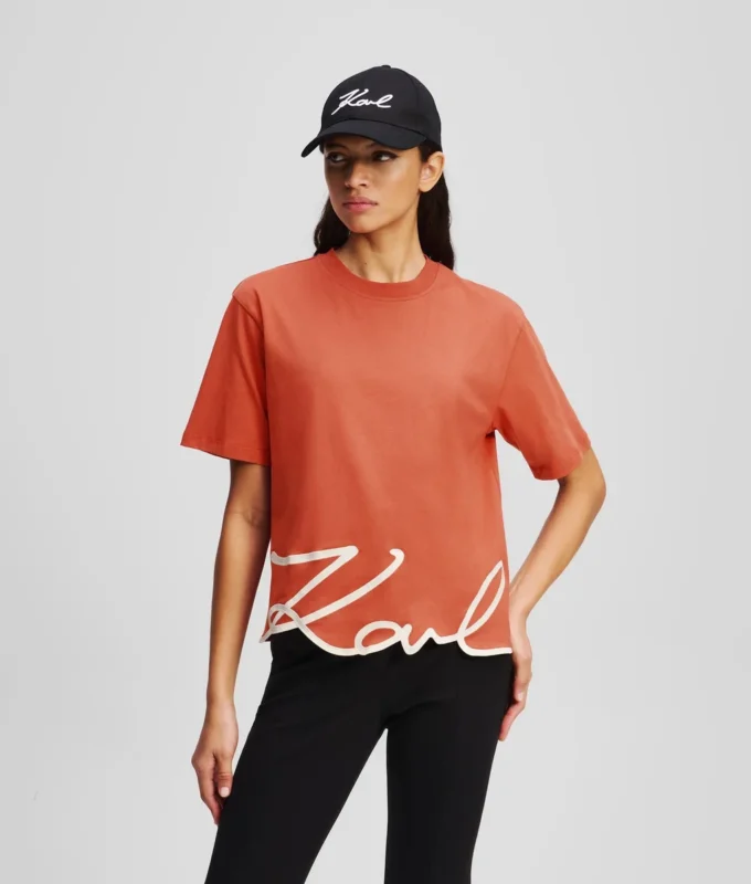 SIGNATURE HEM T-SKJORTE