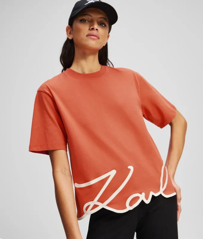 SIGNATURE HEM T-SKJORTE