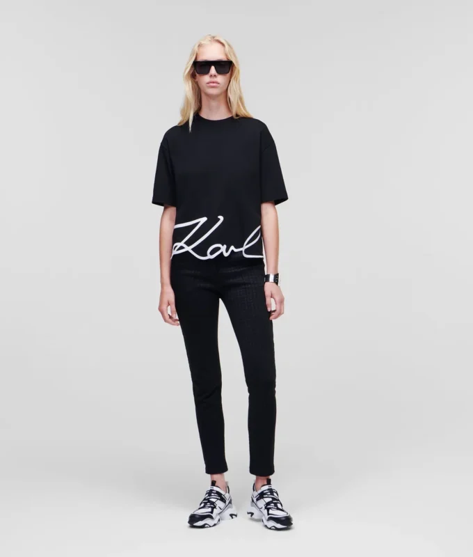 SIGNATURE HEM T-SKJORTE