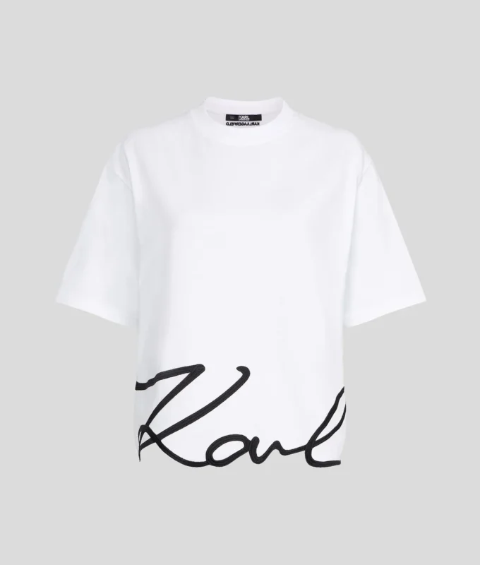 SIGNATURE HEM T-SKJORTE