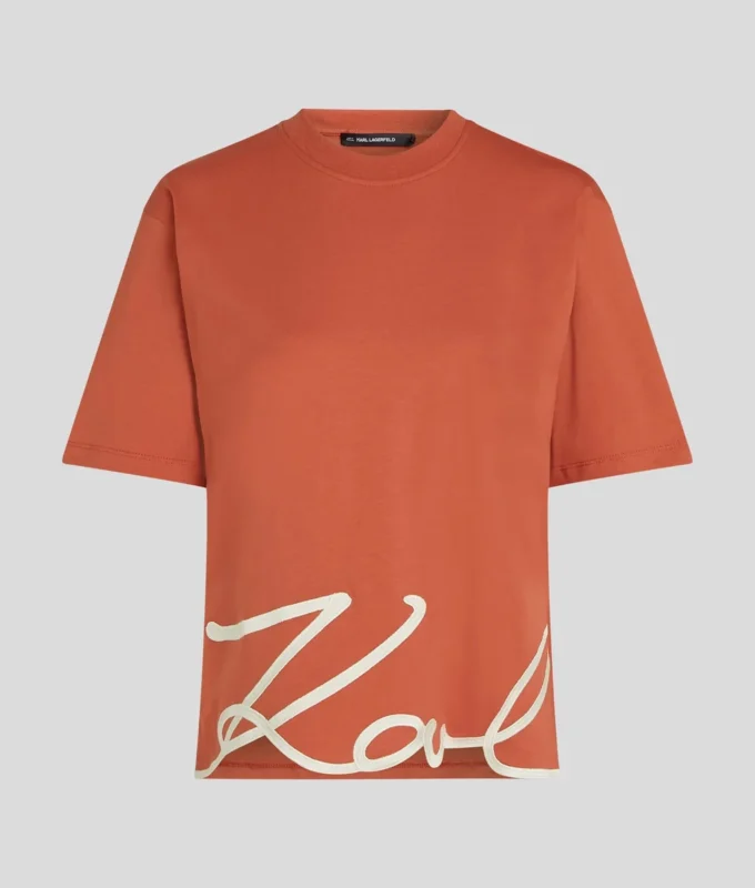 SIGNATURE HEM T-SKJORTE