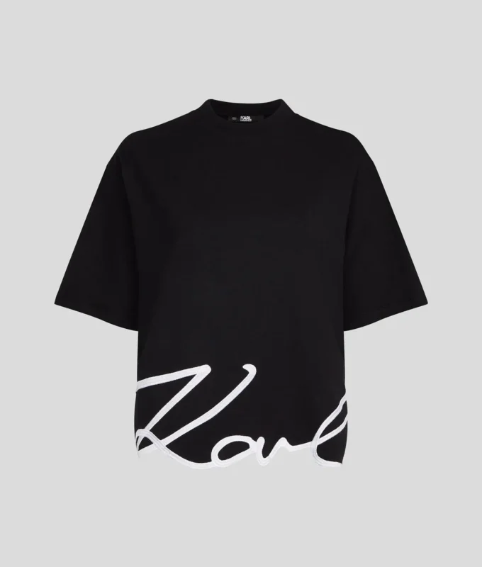 SIGNATURE HEM T-SKJORTE