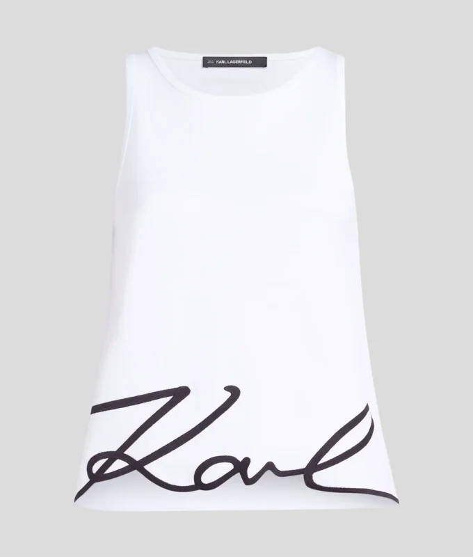 SIGNATURE HEM TANK TOP