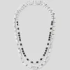SIGNATURE PAVÉ CRYSTALS HALSKJEDE