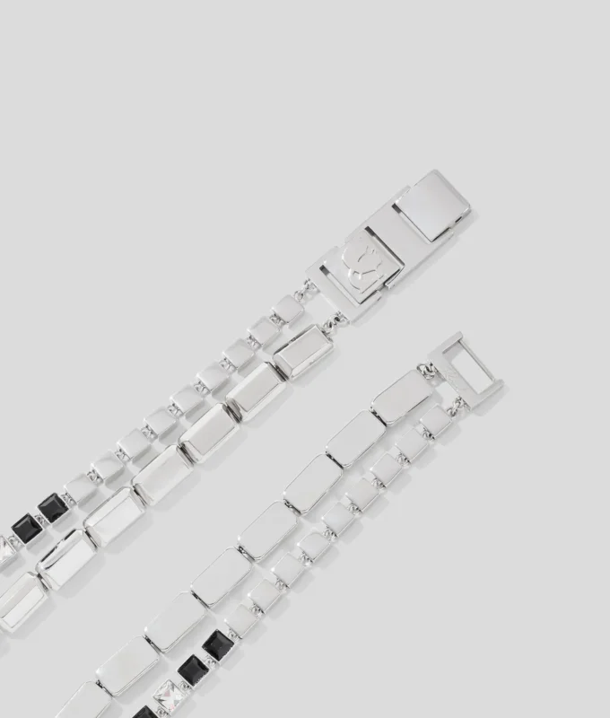 SIGNATURE PAVÉ CRYSTALS HALSKJEDE