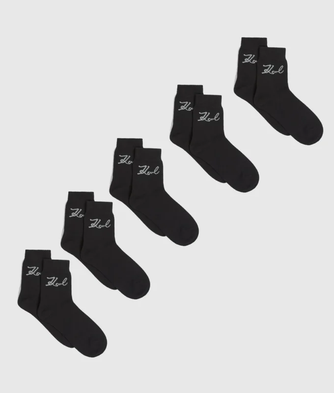 Signature-sokker – 5-pakning
