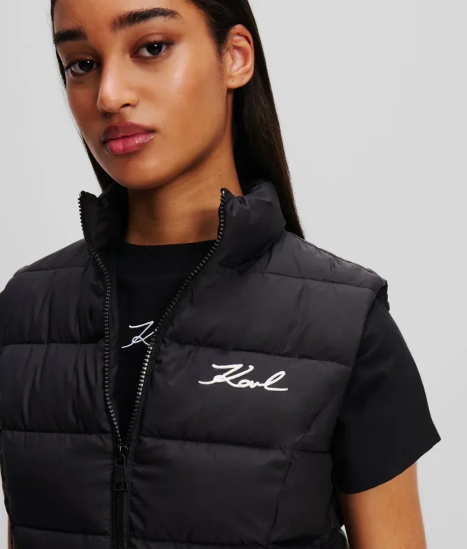 SIGNATURE PADDED GILET