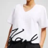 SIGNATURE V-NECK T-SKJORTE