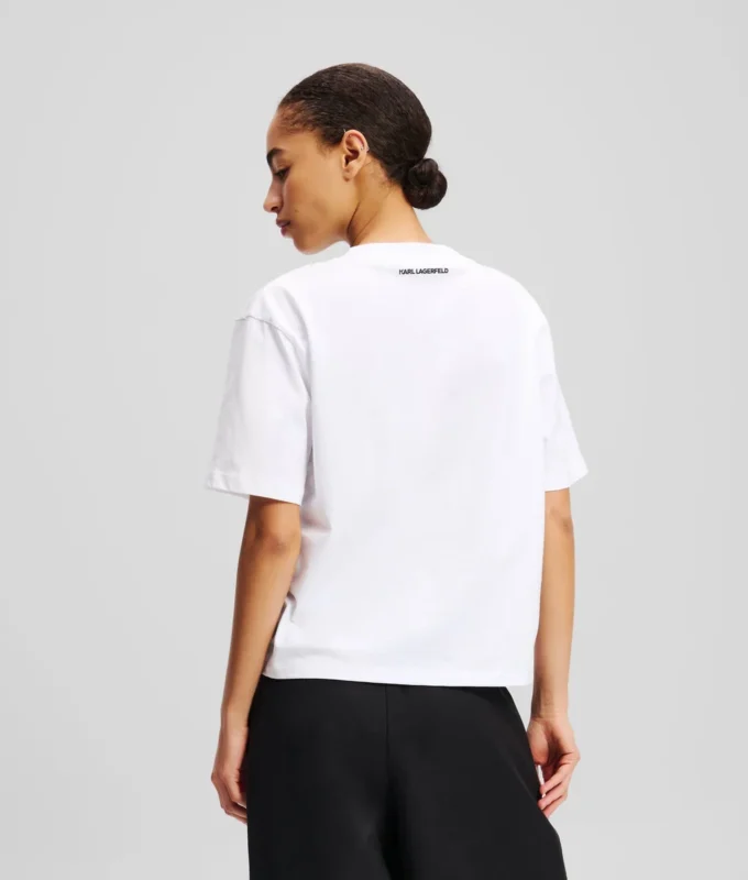 SIGNATURE V-NECK T-SKJORTE