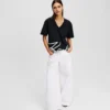 SIGNATURE V-NECK T-SKJORTE