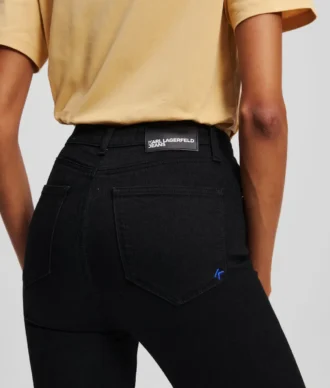 SKINNY JEANS MED HØY MIDJE