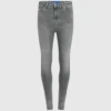 Skinny jeans med høy midje