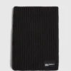 Skjerf med logo-patch