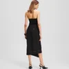 SKJØRT MED KONTRASTSTING