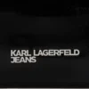 Skulderveske med skinnende logo