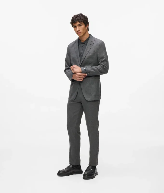 Slim-fit skreddersydd jakke