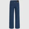 Slitte jeans med middels høy midje