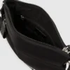 Smal crossbody-veske med logo