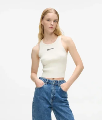 Strikkede tank-top