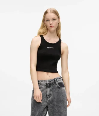 Strikkede tank-top