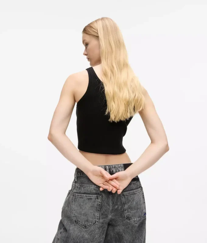 Strikkede tank-top