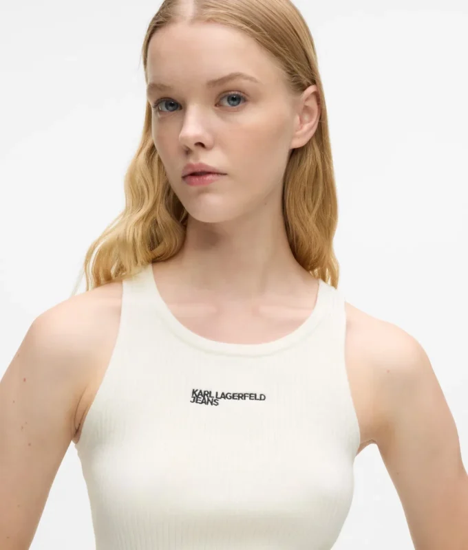 Strikkede tank-top