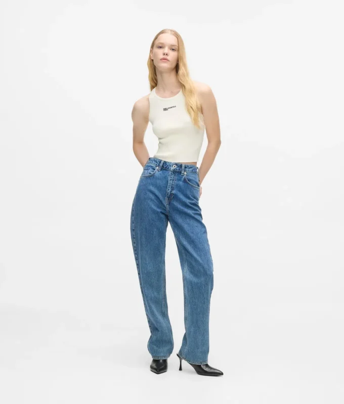 Strikkede tank-top