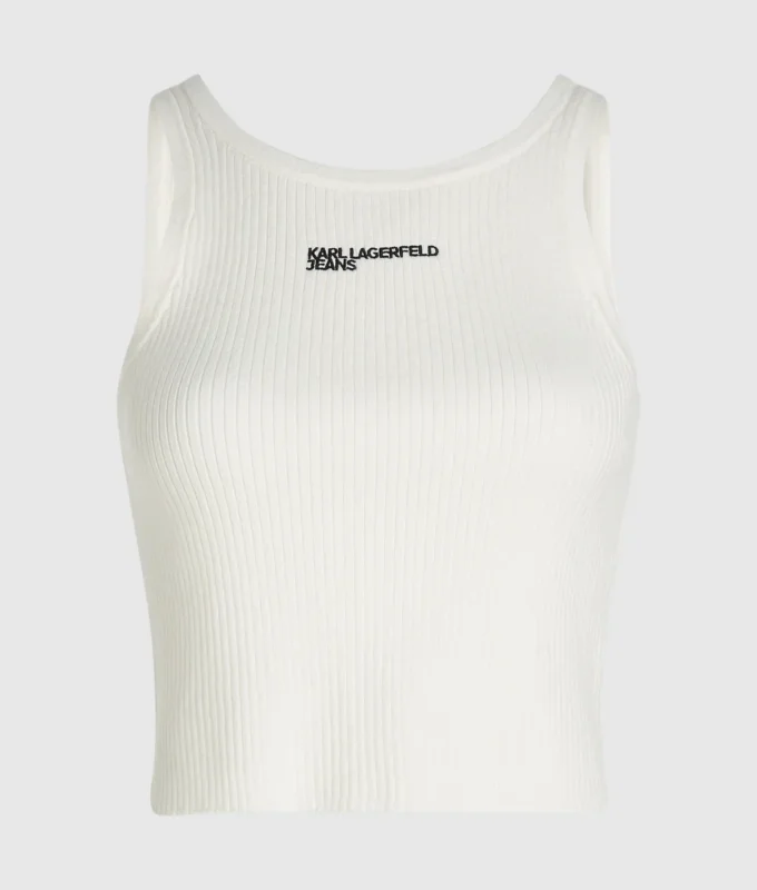 Strikkede tank-top