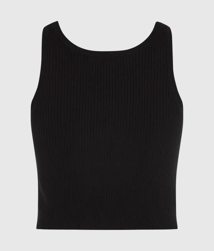 Strikkede tank-top
