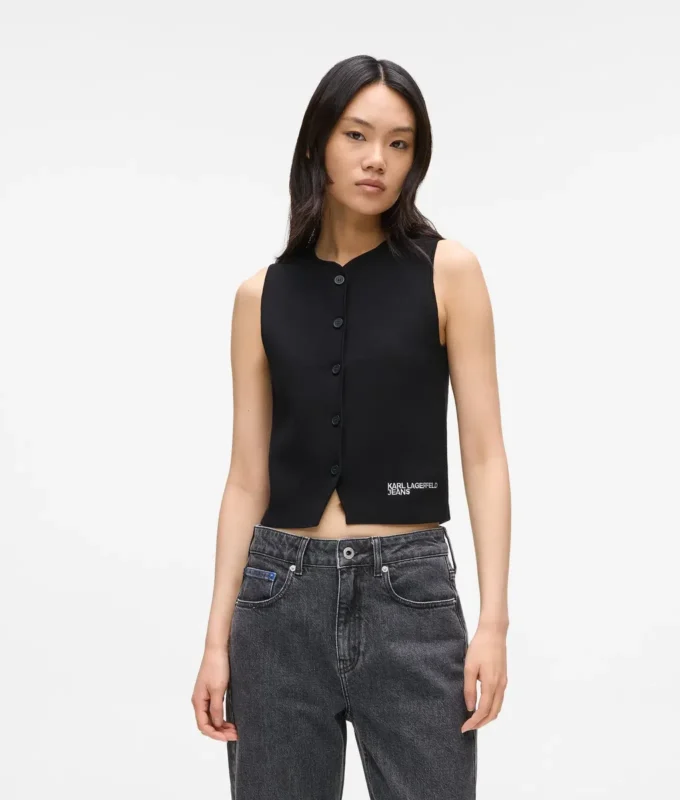 Strikkvest
