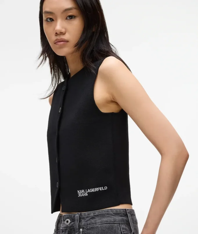 Strikkvest