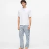 Stripet pyjamasett