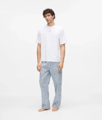 Stripet pyjamasett