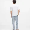 Stripet pyjamasett