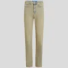 STUDDED HIGH-RISE STRAIGHT JEANS