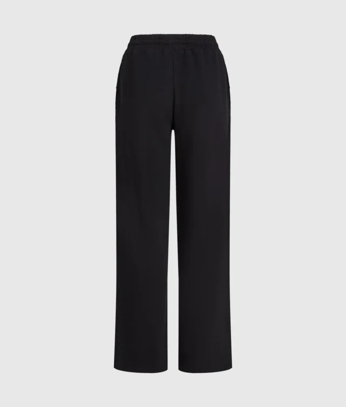 Sweatpants med monogram og nitter