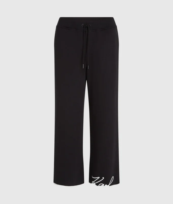 Sweatpants med signaturkant