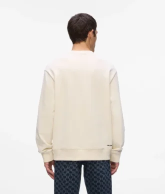 Sweatshirt med grafisk monogram