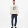 Sweatshirt med grafisk monogram